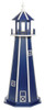 Patriotic Blue with White Trim Poly Lighthouse -3 Feet for Harvest Array 