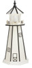 White with Black Trim Poly Lighthouse -6 Feet for Harvest Array 