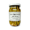 Annie’s Kitchen Dilly Beans. Amish made in PA in a 16 ounce  jar. Order online from Harvest Array.