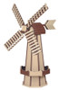 Birchwood and Brown Jumbo Size Poly Windmill 
