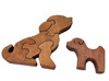 Dog Puzzle and Puppy