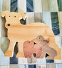 Momma and her Pups Wooden Animal Puzzles