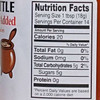 Nutrition facts label for The Dutch Kettle No Granulated Sugar Added Pumpkin Butter showing calories, carbs, sugars, and serving size.