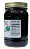 Nutrition Fact for the Dutch Kettle No Granulated Sugar Added Black Raspberry Jam.