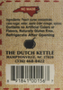 Dutch Kettle Amish Homemade Style Peach Butter - Ingredients
