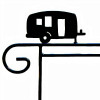 RV/Camper - Garden Flag Holders with Decorative Emblems