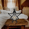Amish Made Metal Tealight Candle Holder-Star Shape. Order Today from Harvest Array