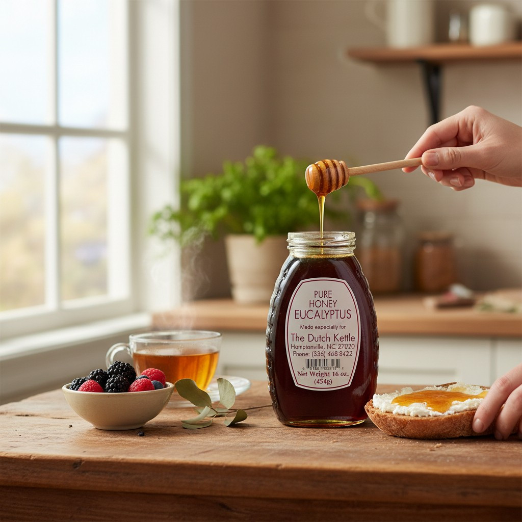 honey Dutch Kettle Flavored Pure Honey | Infused Honey Varieties