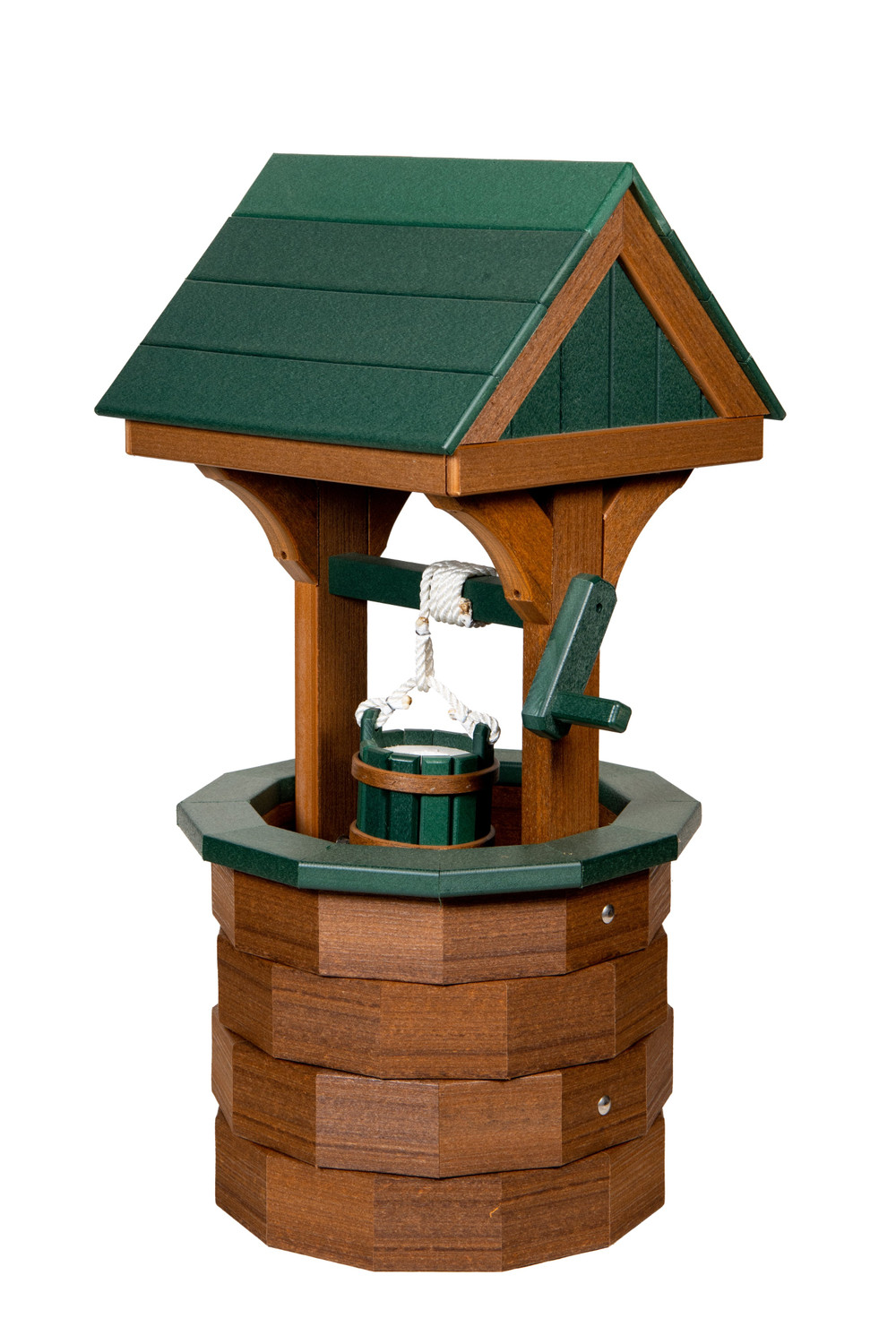 Medium Poly Wishing Well – Decorative Weather-Resistant Garden Accent