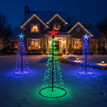 Lighted Trees