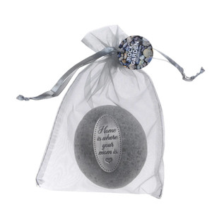 Home Is Where Your Mom Is Garden Rock in the bag