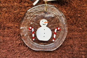 Candy canes and snowmen always go together