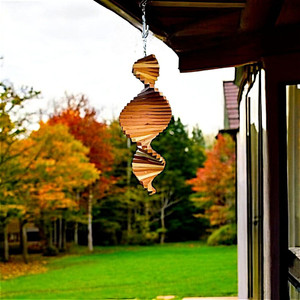 Enhance your back porch with our Handmade Cedar Wood Wind Spinner. You won't be able to take your eye off it!