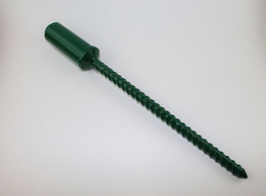 Outdoor LED Lighted Christmas Tree with Green Base and Yellow Tree Lights