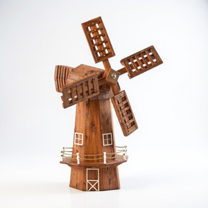 Small Amish Made Red Cedar Windmills