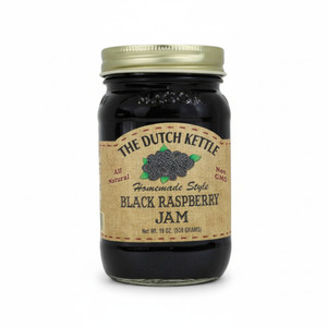 Dutch Kettle Amish Homemade Style Black Raspberry Jam
