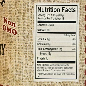 The Dutch Kettle Homemade Style Black Raspberry Jam - Nutritional Facts