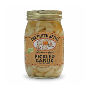 Buy the regular Dutch Kettle Amish Home Style Pickled Garlic online at Harvest Array.