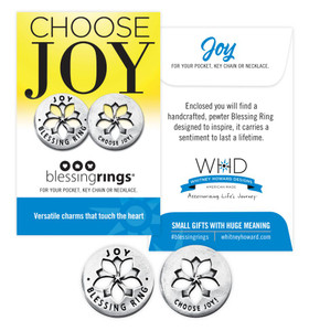 When you purchase a Blessing Ring from Harvest Array, it comes in a detailed envelope.