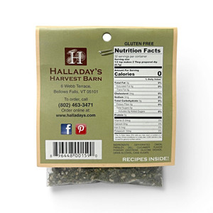 Cucumber Dill Blend Ingredients and Nutrition Facts.