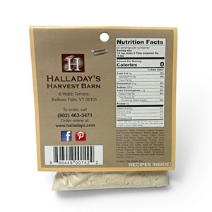 Cheddar Ale Dip Mix Ingredients and Nutrition Facts.