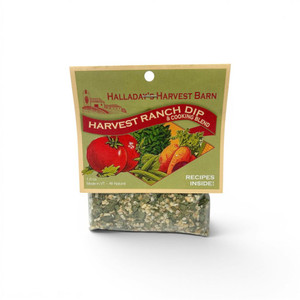 Harvest Ranch Dip and Cooking Blend  made by Halladay's in Vermont. Order online from harvestarray.com.