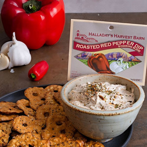 Roasted Red Pepper Dip Mix from Halliday's is now available at Harvest Array, where Tradition is Delivered.