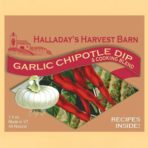 Halladay's Harvest Barn Garlic Chipotle Dip & Cooking Blend makes a great marinade for meat and fish. Order online today from Harvest Array.