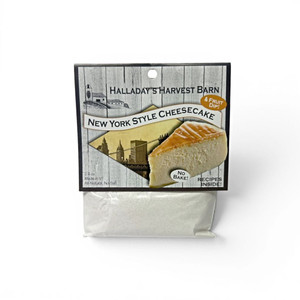 New at Harvest Array: Halladay's  New York Style  Cheesecake and Fruit Dip Mix.