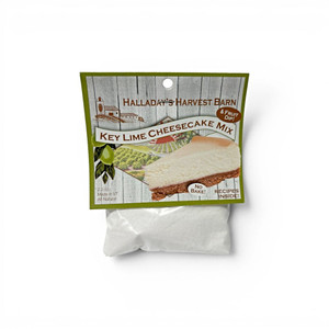 Shop Harvest Array for No Bake Key Lime Cheesecake and Fruit Dip Mix made in America by Halladay's. Easy Recipes included.