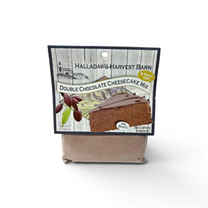 Shop Harvest Array's No Bake Double Chocolate Cheesecake and Fruit Dip Mix made in America by Halladay's.