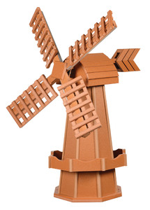 Large Cedar Poly Windmill from Sunrise Creations available at Harvest Array