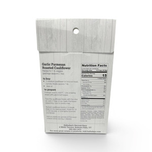 Recipe, Nutrition, and ingredients for Garlic Parmesan Veggie Seasoning from Halliday's. Made in the USA for Harvest Array.