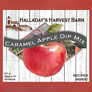 Halladay's Caramel Apple Dip Mix to make a quick appetizer or snack.