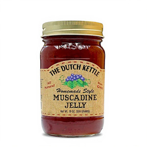The Dutch Kettle Amish Homemade Style Muscadine Grape Jelly from Harvest Array.