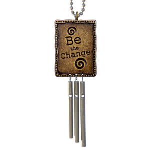 Be the Change Musical Car Chime Made in the USA. For online purchase at Harvest Array.
