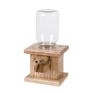 Amish Made Wooden Candy Dispenser in Harvest