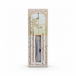 This New Tree Frog Little Piper Chime is made in the USA by Jacob's Musical Chimes.  Order online from harvestarray.com.