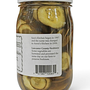 Annie's Kitchen Sweet Seven Day Pickles Label