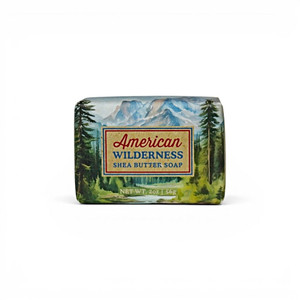 American Wilderness 2 oz. mini Shea Butter Soap in the Celebrate America Collection at Harvest Array.