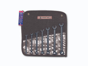 Combination Wrench WRIGHTGRIP® 2.0 7 Piece Set - 12 Point Black Industrial 3/8" - 3/4"