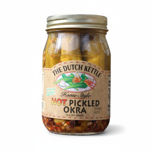 Hot Dutch Kettle Amish Home Style Pickled Okra