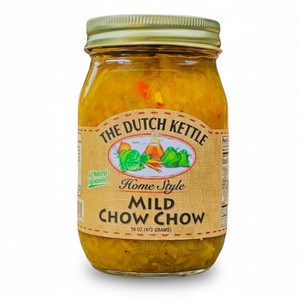 Mild Amish Made  Dutch Kettle Amish Home Style Chow Chow