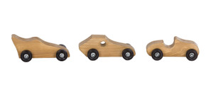 Harvest colored Amish Made Wooden Cars