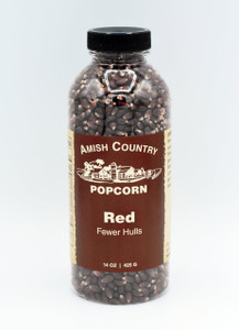 Red 14oz. Bottle of Colored Popcorn