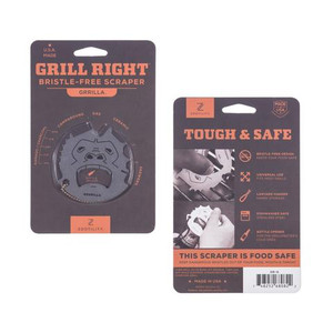 Packaging for the Grrilla Grill Scraper