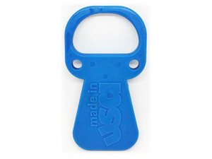 Blue Pop Top Ultra Durable Nylon Dog Chew Toys for Aggressive Chewers from Sodapup is Made in the USA for Harvest Array