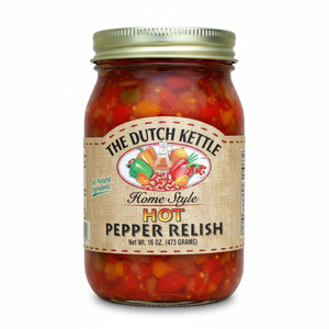Dutch Kettle Amish Home Style Hot Pepper Relish