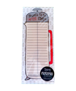 These Things to do after coffee notepads from Harvest Array make great gifts for coffee lovers.