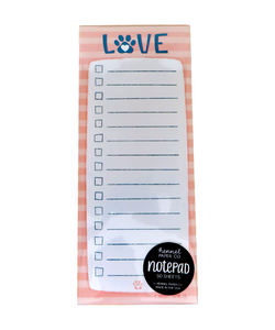 Puppy Love notepads from Harvest Array. Makes a great add-on gift for dog lovers!